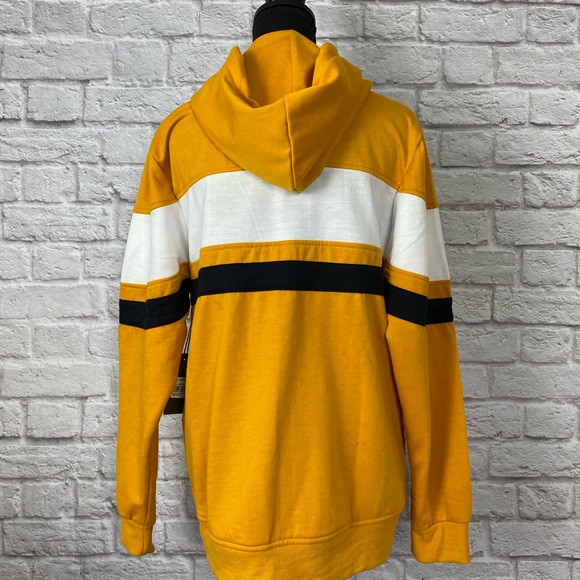 Free Planet Mustard Color-Blocked Sweatshirt - Picture 4 of 6